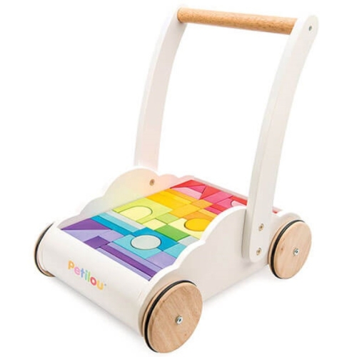 Le toy of Blocks cart Rainbow Cloud